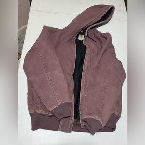 Carhartt Women's Purple Hooded Jacket